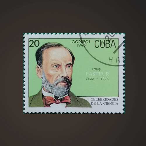 Commemorative-stamp-of-Louis-Pasteur