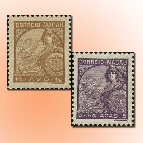 Postage due - PORTUGAL MACAU - PORTEADO 1947 IMPERIO COLONIAL