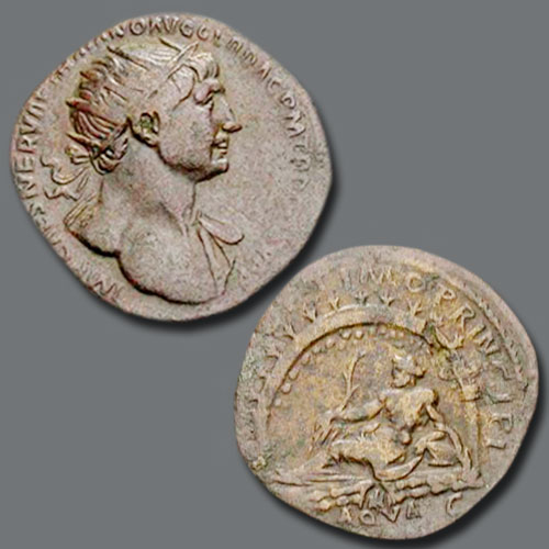 Monuments-on-Roman-coins-part-2:-Aqua-Traiana