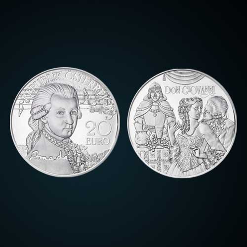 Mozart-Honoured-on-2016-Austrian-Coin