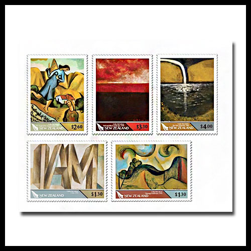 New-Zealand-devotes-stamps-on-Colin-McCahon