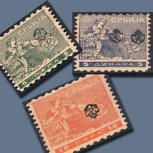 Newspaper-Stamps-of-Serbia