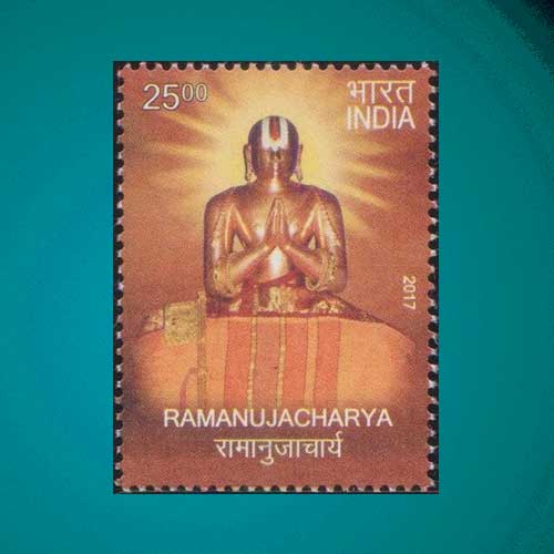 Commemorative-Stamp-of-Ramanujacharya