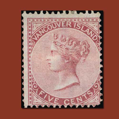 Rose-stamp-of-Queen-Victoria