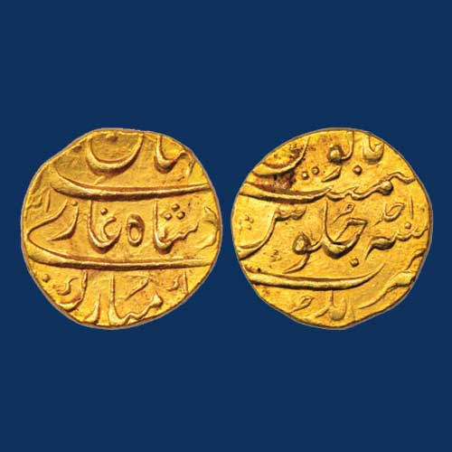 Shah-Jahan-II-Gold-Mohur