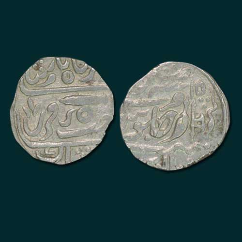 Silver-Rupee-of-Daulat-Rao-Sindhia