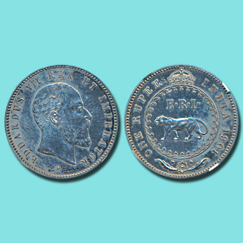 Silver-Rupee-of-King-Edward-VII-sold-for-INR-5,00,000