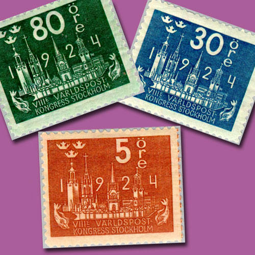 Stockholm-Skyline-Stamps-of-Sweden