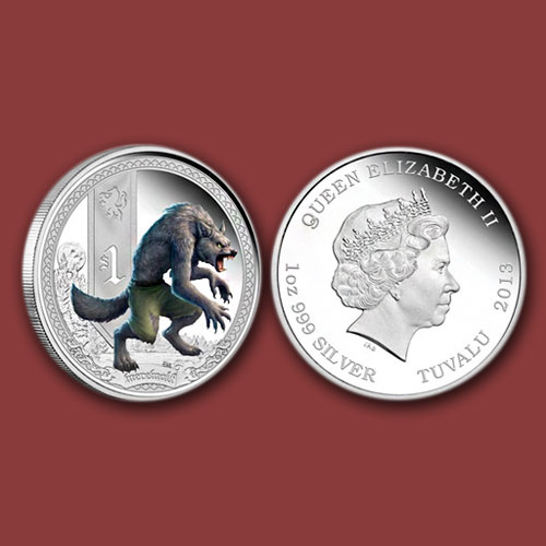 Werewolf-on-silver-coin