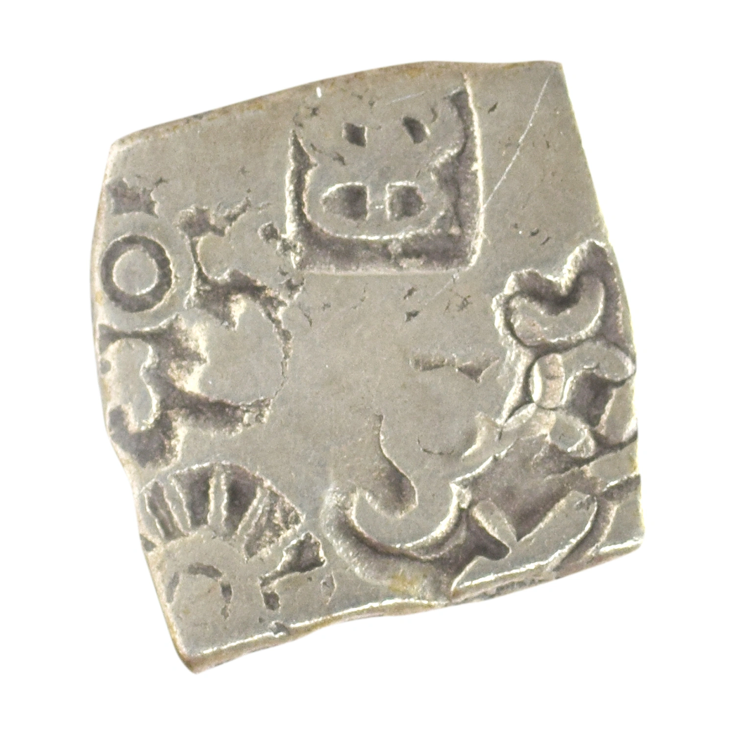 Imperial Magadha Punch Marked Coin Silver Karshapana Gupta and Hardaker Series VIb 565