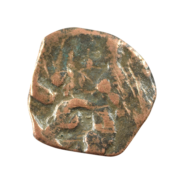 Chhatrapati Shivaji Maharaj Maratha Confederacy Shivrai Copper Coin - Word Chatra Shiv