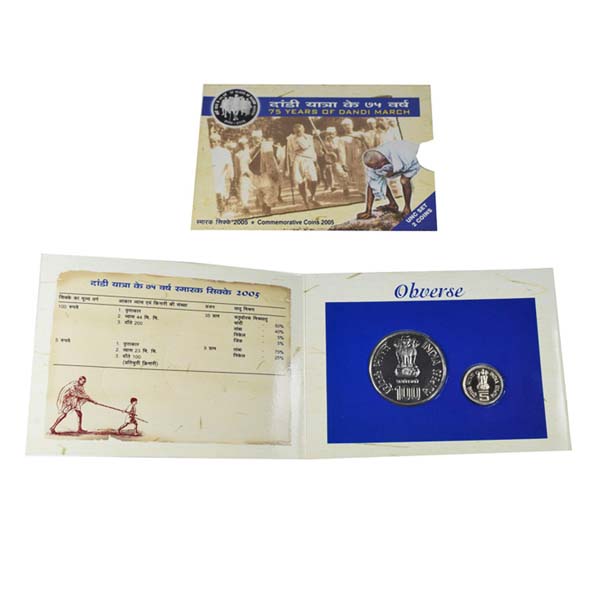 Mahatma Gandhi UNC Set- 75 Years of Dandi March