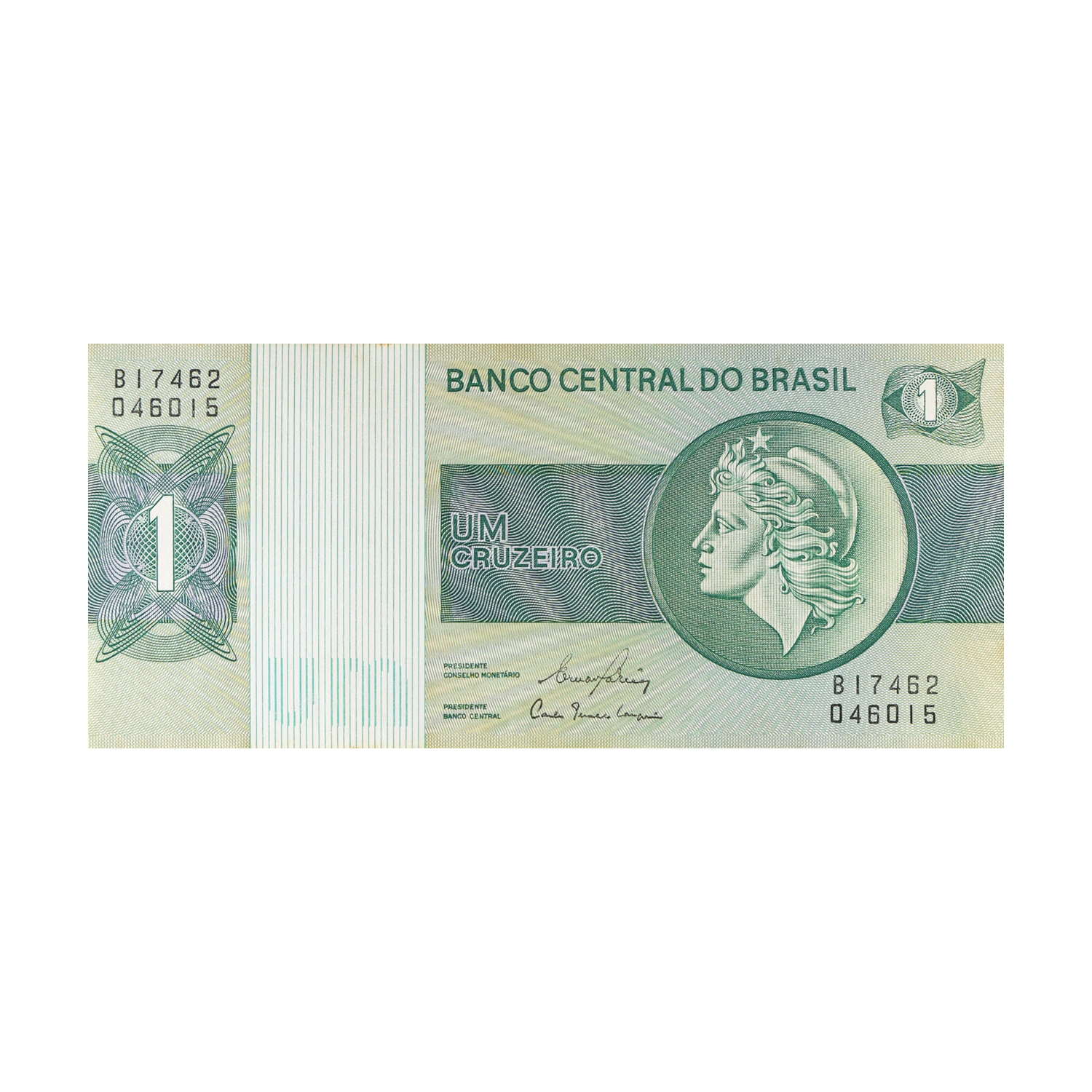 Brazil Currency Note 1 Cruzeiro