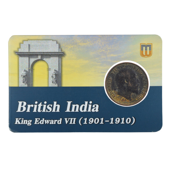 British india King edward VII - 1/12 Anna Coin 1904 calcutta