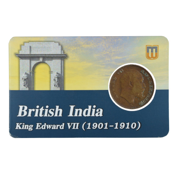 British india King edward VII - 1/12 Anna Coin 1910 calcutta