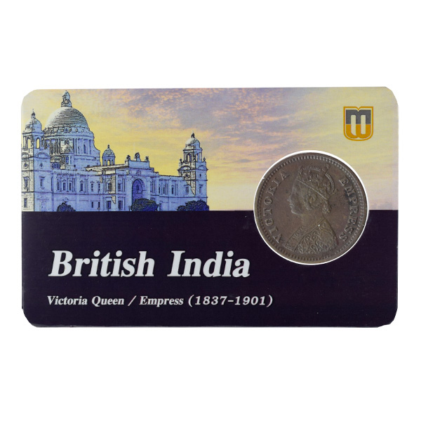 British India Victoria Empress - 1/12 Anna Coin 1887 Bombay