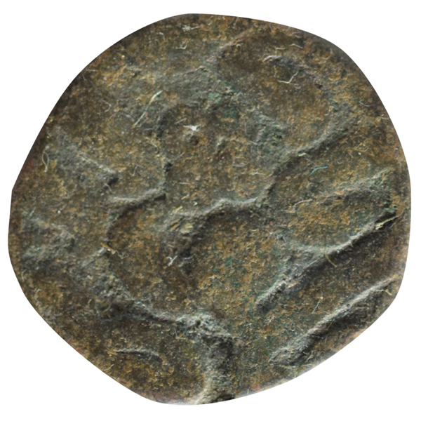 Mughal Dynasty Coin of Jalaluddin Muhammad Akbar - Copper Dam - AH 979 