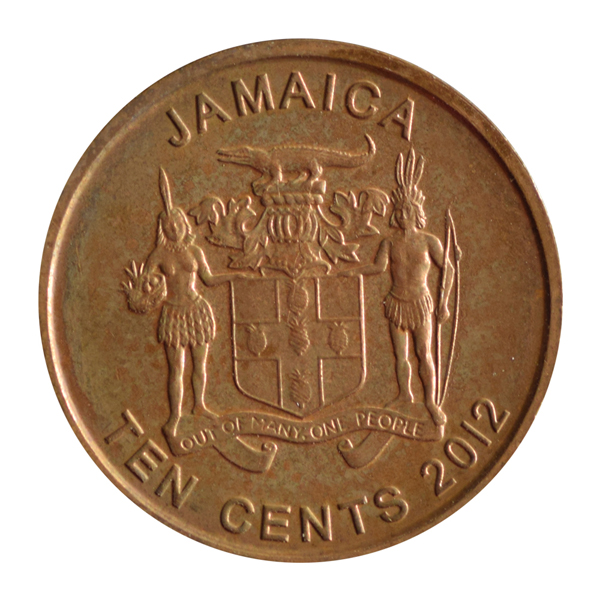 Jamaica 10 Cents 2012 Coin