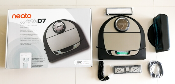 หุ่นยนต์ดูดฝุ่น Neato Botvac D7 Connected