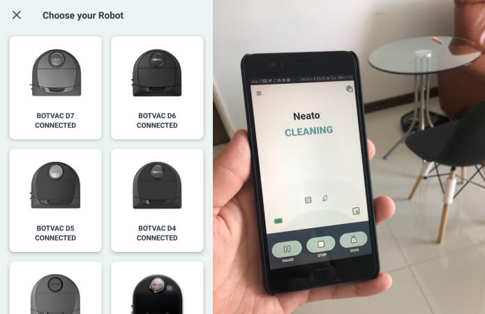 หุ่นยนต์ดูดฝุ่น Neato Botvac D7 Connected