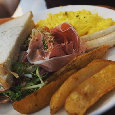 All day breakfast @呼吸冰室
