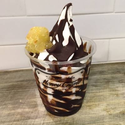 Honey creme ice cream :)