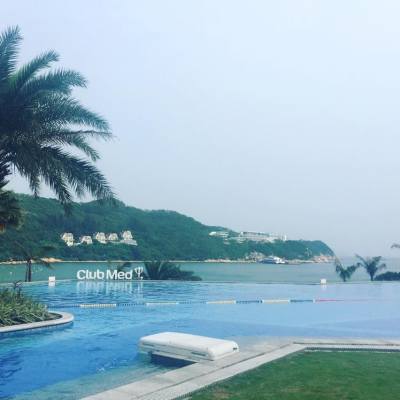 Holiday mood in #Clubmed #TungAoIsland #companytrip #noworkingday #hea