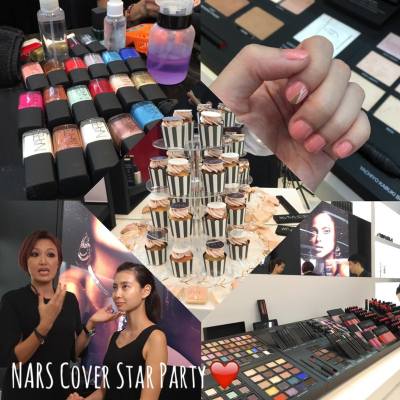 Nars Cover Star Party✨✨✨
整左靚靚nail art💅
試左好多唔同產品💄👄
#NARS #NARShk #narscoverstars #MissTiara
