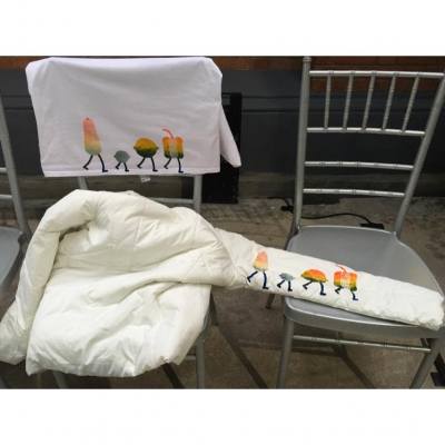 盛食當灶 #graduation #colorful #multicolor #silkscreen