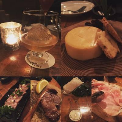 Great after-dinner drinks and snacks ❤️