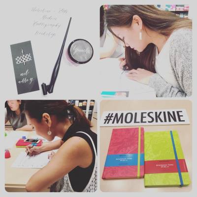 #ellehangout #ellehk #moleskine #西洋書法工作坊