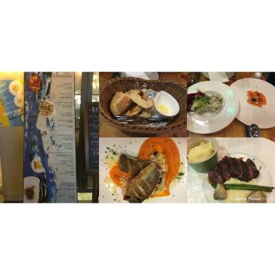 其實琴日係小妹嘅牛一，講明特別日子，可以放肆點，老公話食西餐，同埋近近哋，不如試吓 Stella's bar & restaurant，咁我們兩人就叫咗兩個set dinner，先送上餐前幾款麫包，麫包好食喎，微熱又軟熟！appetizer我哋揀咗：松露薯仔乾鮮薊沙律和意式三魚薄片，兩款都唔錯，個薯仔沙律有輕微的松露味，平時唔太食三文魚籽的我，都覺得ok，唔腥！但略嫌小咗d！
而main courses我們就揀了是日精選鮮魚同慢煮牛腹肉，先講嗰個魚先，其實我都唔太知係咩嘢魚，但佢整得好香脆，魚肉亦好滑，中間嗰汁同D藜麥飯，夾到呢！勁好味！之後再試埋個慢煮牛腹肉，少食肉的我，都覺得呢個超正，又腍又入味！個薯蓉亦好味同好滑身！
我們私下叫了兩杯house wine(一紅一白)，再加埋兩杯餐飲，連埋加一埋單hkd601，其實食物質素真係好好，我覺得每一樣嘢都好好食！但個人感覺只係覺得每樣食物嘅份量都較小，同環境比較嘈吵，唔太適合兩個人想靜靜哋食餐飯或者把酒談心嘅地方，一搭出咗門口後，即時覺得耳根清靜了很多！
#StellasBarnrestaurant #Stellas #bar #restaurant #荃灣 #吃貨 #生日飯 #生日 #birthdaydinner #西餐 #食好西 #慢煮 #晚餐 #TsuenWan #荃灣揾食 #餐廳 #CherryPolaw小些牙 #hkfood #food #hk