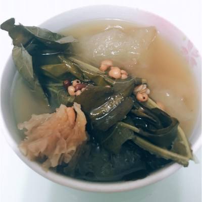 今日小暑、煲冬瓜荷葉薏米雪耳無花果紅豆湯、去濕清熱解毒、清潤、去水腫、冇鹽冇糖好健康🌻🍵🙆🌿 #misstiara吃喝購物世界 #我想返工去shopping #good