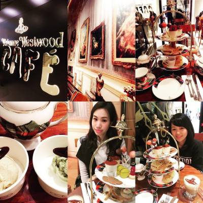 Vivienne Westwood Cafe teatime  #foodhk #hongkong #VivenneWestoodCafeHK