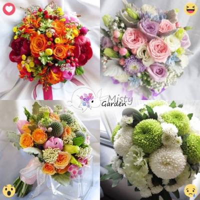 【最後機會以2016年價訂2017花球套餐】
踏入年底旺季,店主不停手紮花之餘,亦忙住覆大家o既查詢~ 📫
感謝大家咁早嚟查詢,大家已經book緊出年年底o既時間啦~ :D
好多人都話我哋o既花球賣得太平~
800蚊都唔使就有一個有專業證書o既花藝師設計o既花球~ 💐
或者因為屬業餘興趣,所以多賺少賺其實都冇所謂啦~
新娘子傳嚟o既靚相係最大o既鼓舞~ ^_^
以下四個係好多人揀o既款式~
有清新森林系,又有華麗大紅襯褂o既~ 🌹
當然唔少得好多人喜歡o既甜美pastel色系同活潑粉橙系啦! 💜
花多眼亂,妳又最喜歡邊個?
📣📣 提提大家,2017會有新價目表~ 📣📣
把握機會以舊價訂花球(以落訂計),優惠期只到10月31號喔!!

==============
For order, please PM my FB page.
FB page: http://goo.gl/r219Hu
email: pansychangchl@hotmail.com

#MistyGardenHK #florist #floristHK #foliage #flower #bouquet #ESDwedding #wedding #weddingHK #hkig #iger #花店 #花球 #結婚
