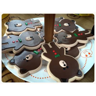 第一款聖誕裝飾 - LINE FRIENDS ~ Park on The Desk @ Langham Place