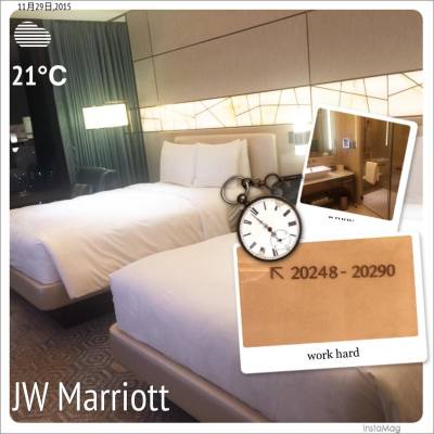 澳門工作， 客人book 左 Jw 比我住， 正呀