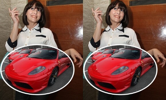 ferrari spider bedil pekatu belina 20 otomobil mewah 2017