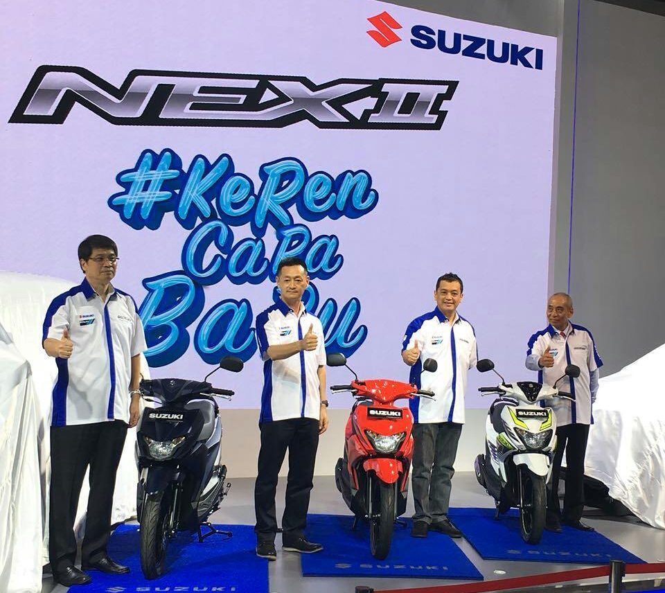 Suzuki Nex Gen II vs Honda Beat Fi, Pilih Mana? Varian Warna Suzuki Nex Gen-2