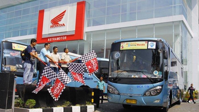Pendaftaran Mudik Bareng Honda Sudah Dibuka Armada MBBH diberangkatkan dari Markas AHM, Sunte