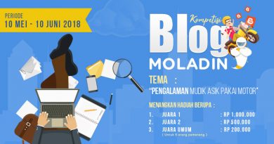 Kompetisi Blog Ramadhan 2018, “Pengalaman Mudik Asik Pakai Motor” promo ramadhan 2018