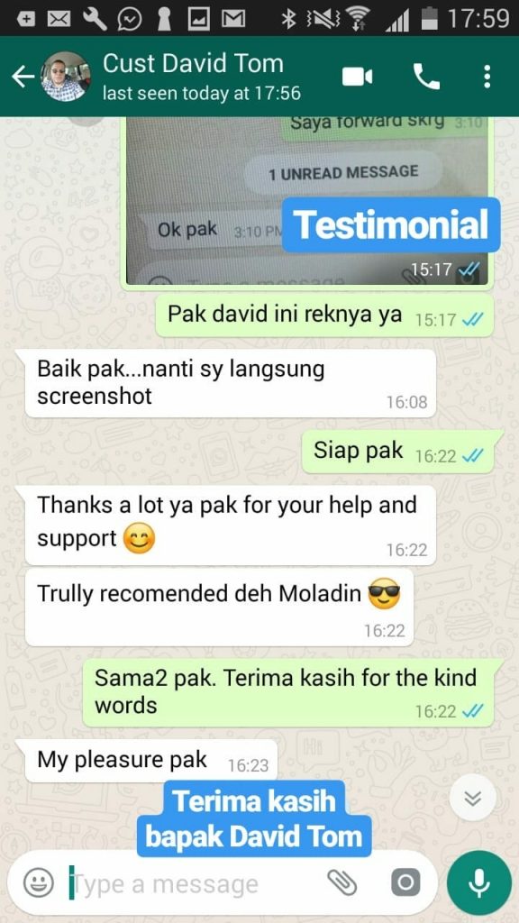 Beli Motor di Moladin Dijamin Aman & Terpercaya. Cek Apa Kata Pelanggan Ini testimoni pembeli