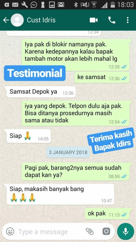 Beli Motor di Moladin Dijamin Aman & Terpercaya. Cek Apa Kata Pelanggan Ini testimoni pembeli moladin