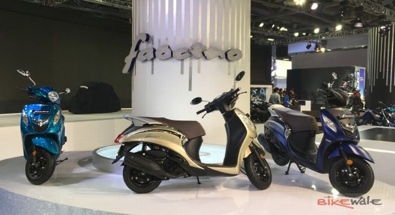 Yamaha Fascino India Hadir di Jakarta Fair 2018 Yamaha New Fascino 2018 Edisi Khusus Yang Dipasarkan Di India