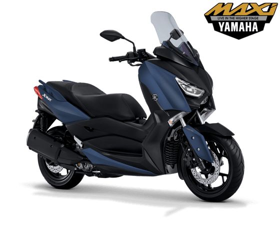 Warna-warni Yamaha XMax yang Bikin Jatuh Hati Gambar Yamaha XMAX 250 2018 terbaru Matte Blue