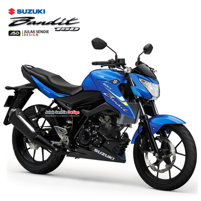 Suzuki Bandit 150 Meluncur Bulan Depan, Ini yang Ditunggu! Render Suzuki Bandit 150 Terbaru, Desain Sesuai Spyshot