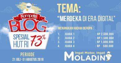 Kompetisi Blog 17 Agustus, Merdeka di Era Digital lomba menulis blog agustus 2018