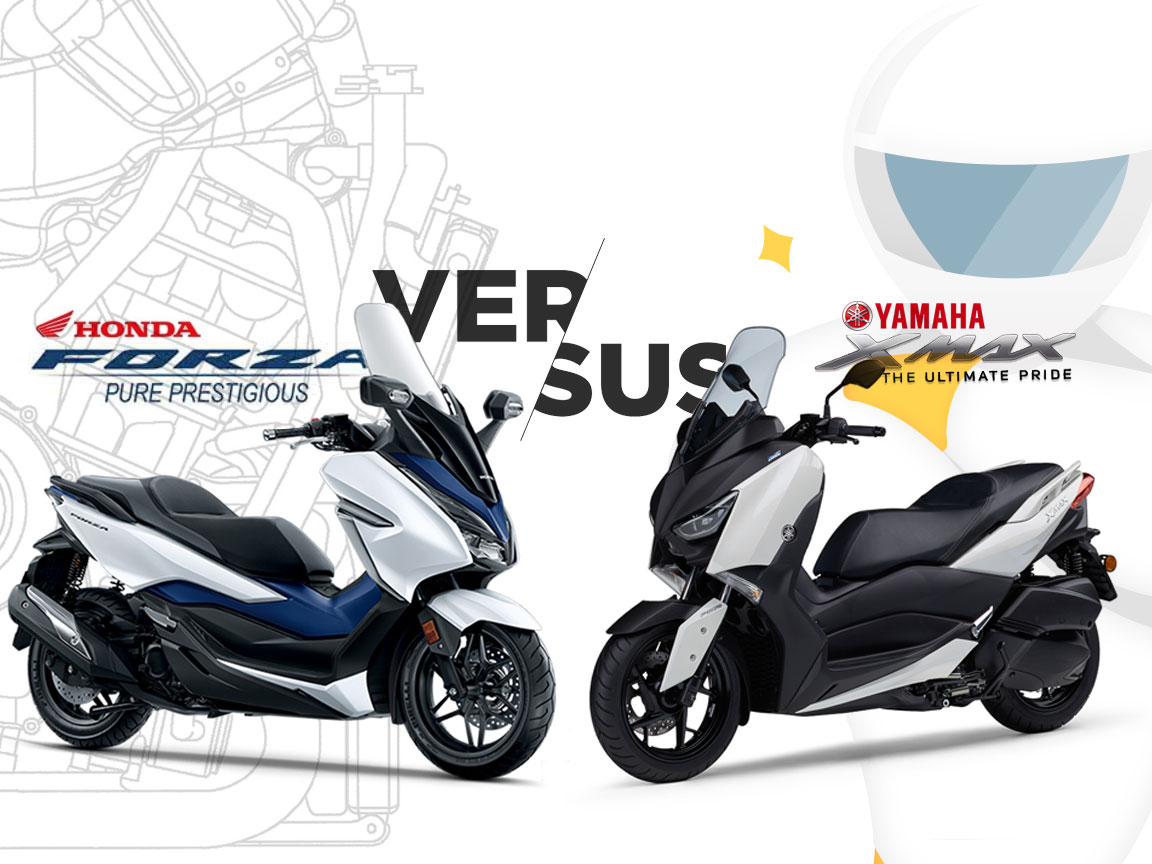Honda Forza Diadu Dengan Yamaha Xmax 250 Pilih Mana Blog Motor