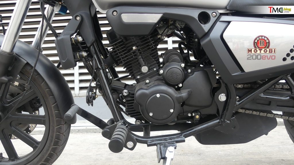 Rilis Benelli Motobi 200 Evo, Cruiser Yang Cocok Buat Mejeng! Mesin dan Rangka Benelli Motobi 200 Evo