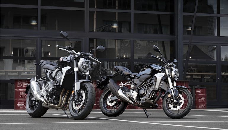 Isu Honda CB300R Segera Rilis Makin Santer Nih, Silinder Tunggal? honda cb1000r dan honda cb300r